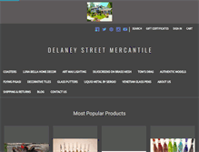 Tablet Screenshot of delaneystreet.com